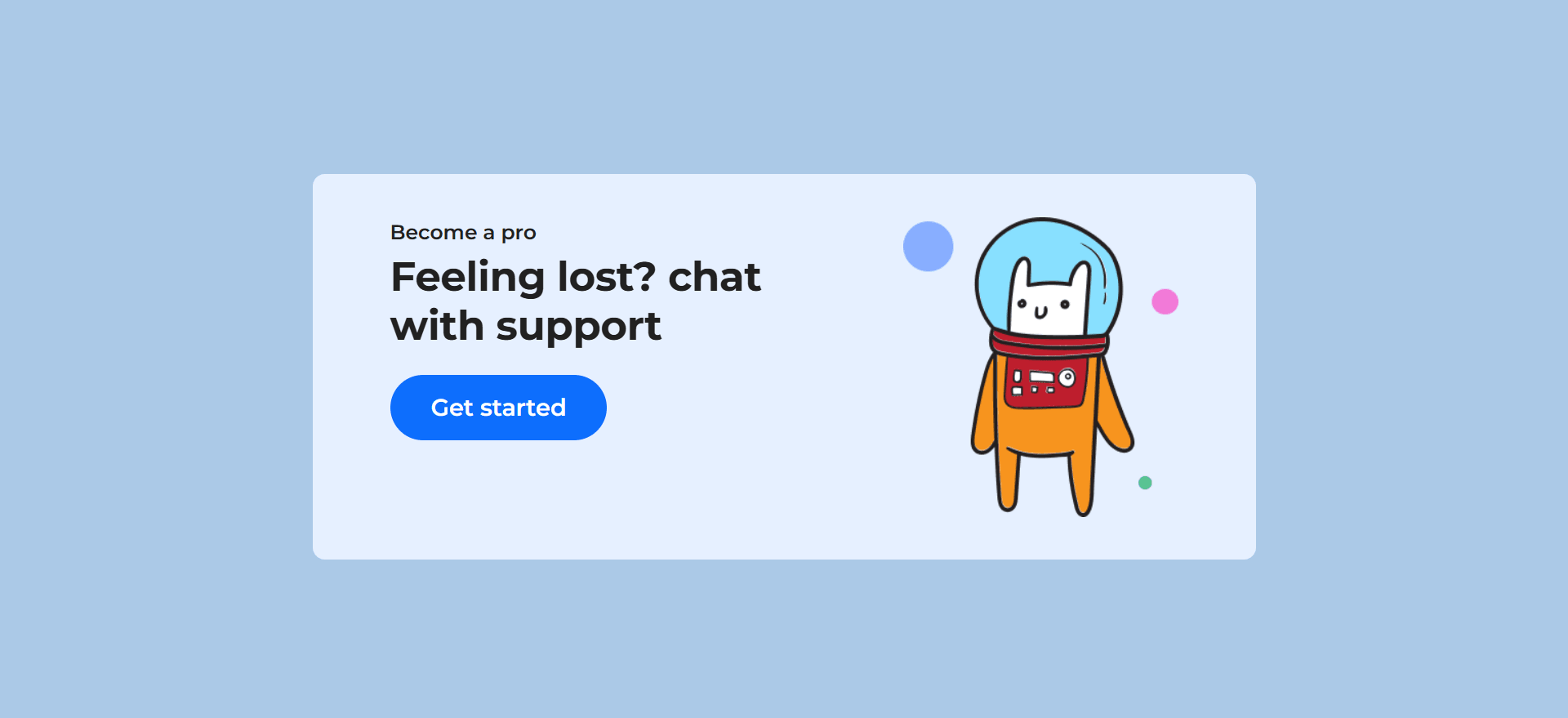 Feeling Lost