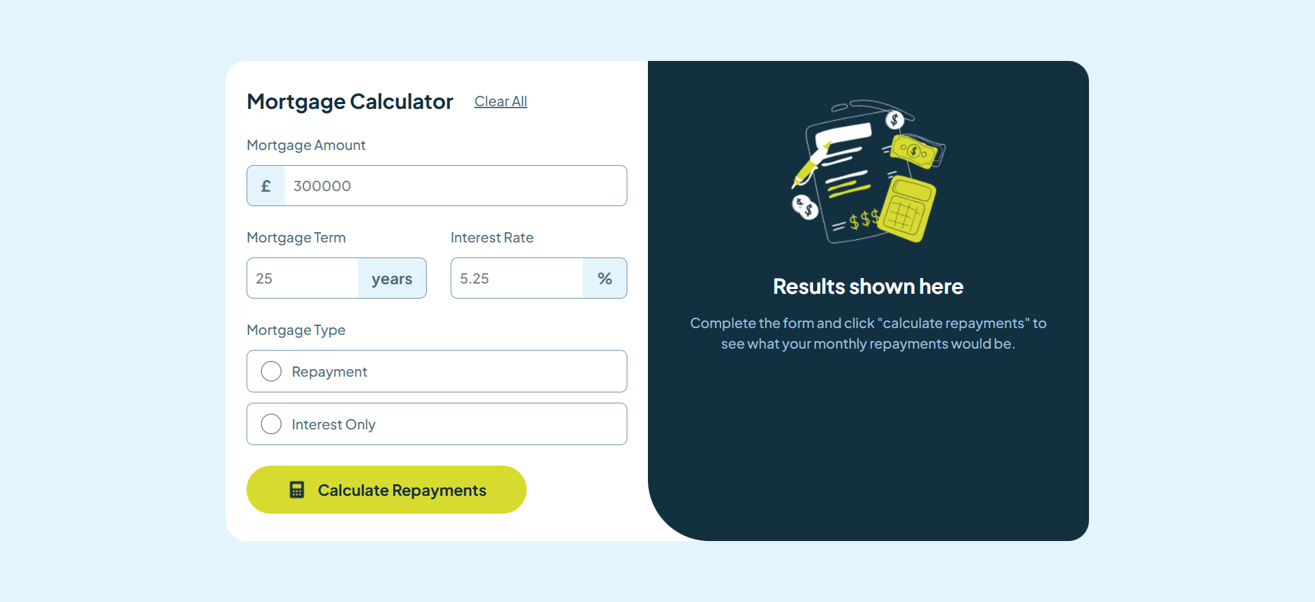 Mortgage Calculator