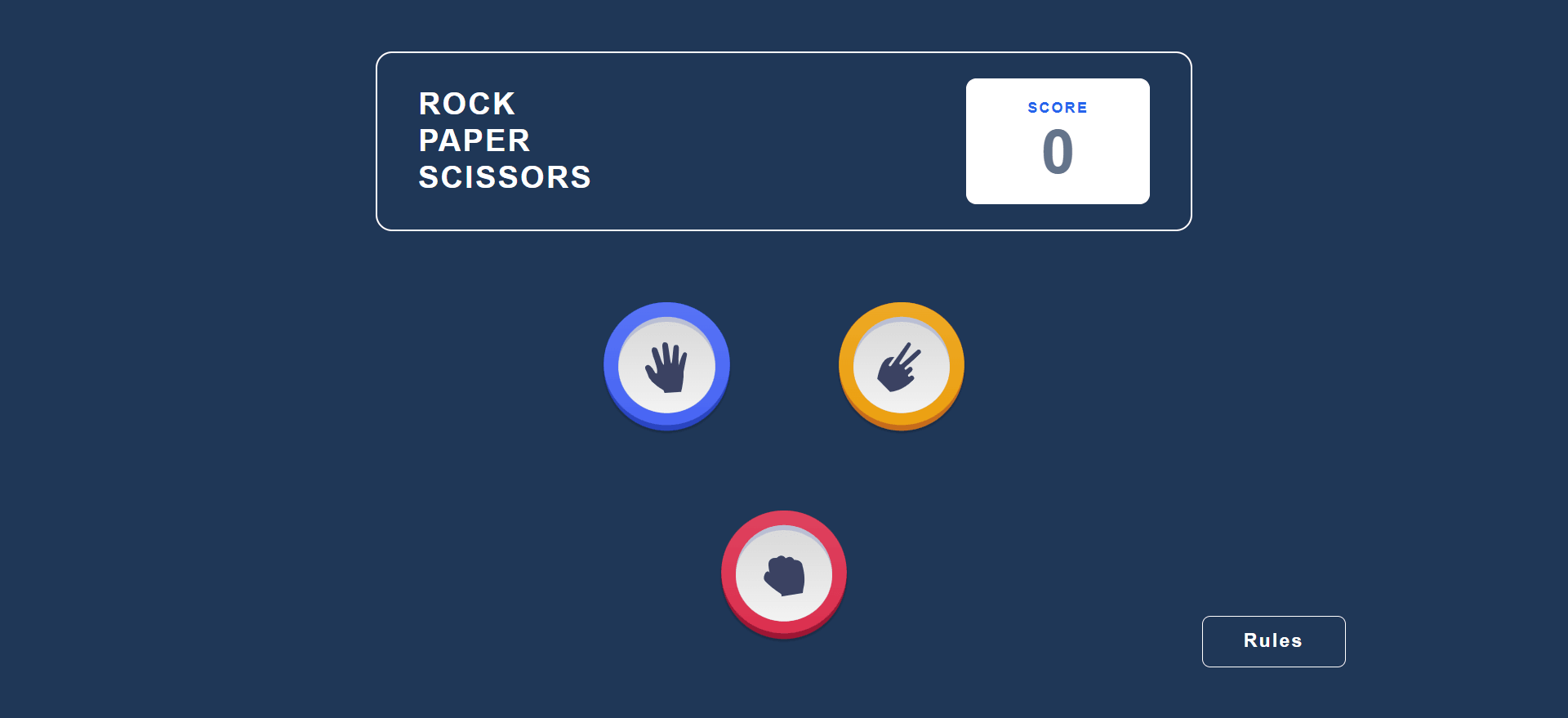 Rock Paper Scissors App