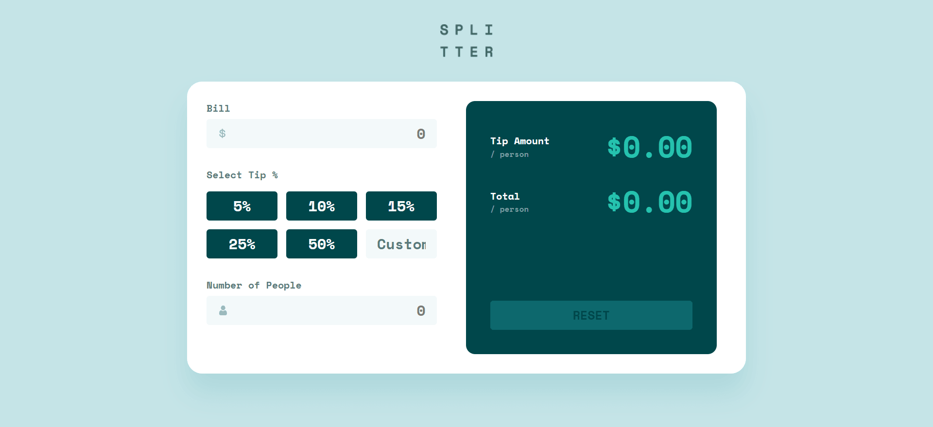 Tip Calculator